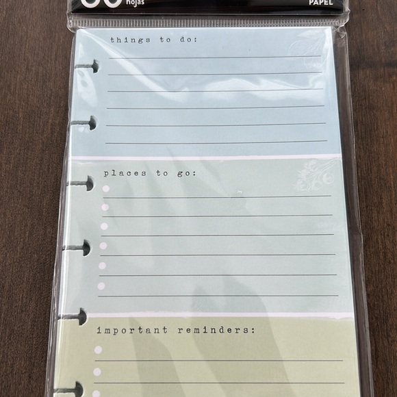 ME & MY BIG IDEAS Happy Planner Homebody Paper Bundle, Skinny Planner Sheets - Picture 4 of 6